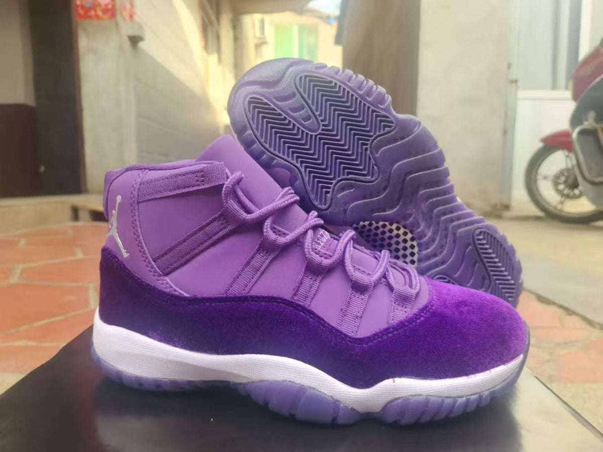 High Top Sneakers, Purple Colorway, Lace Up Design, Casual Gift for Sneaker Fans