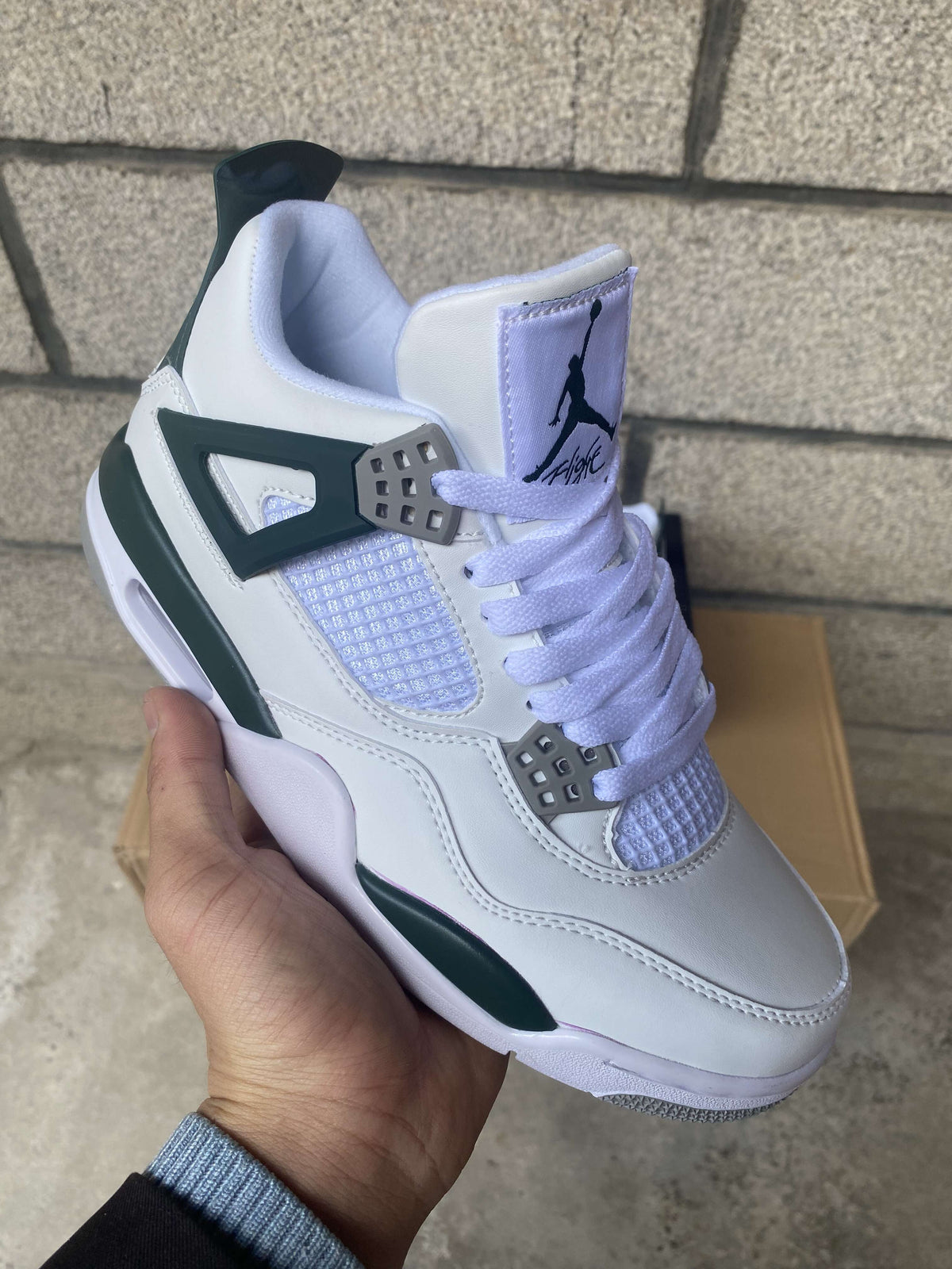 Sneakers, Olive Green Colorway, Lace Up Design, Casual Gift for Sneaker Fans
