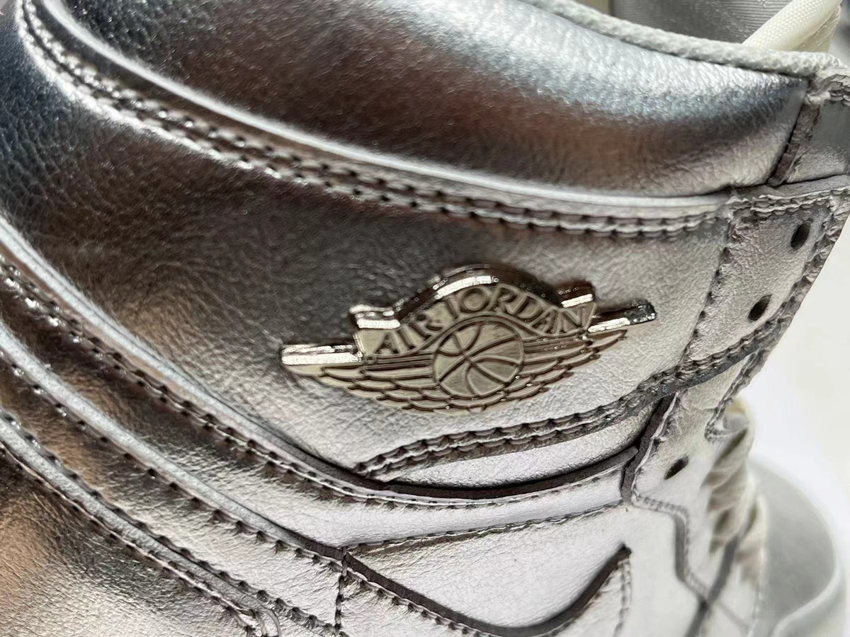 High Top Sneakers, Silver Colorway, Lace Up Design, Casual Gift for Sneaker Fans
