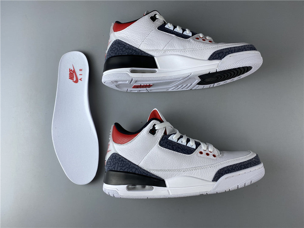 Sneakers, White Black Red Khaki Colorway, Lace Up Design, Casual Gift for Sneaker Fans