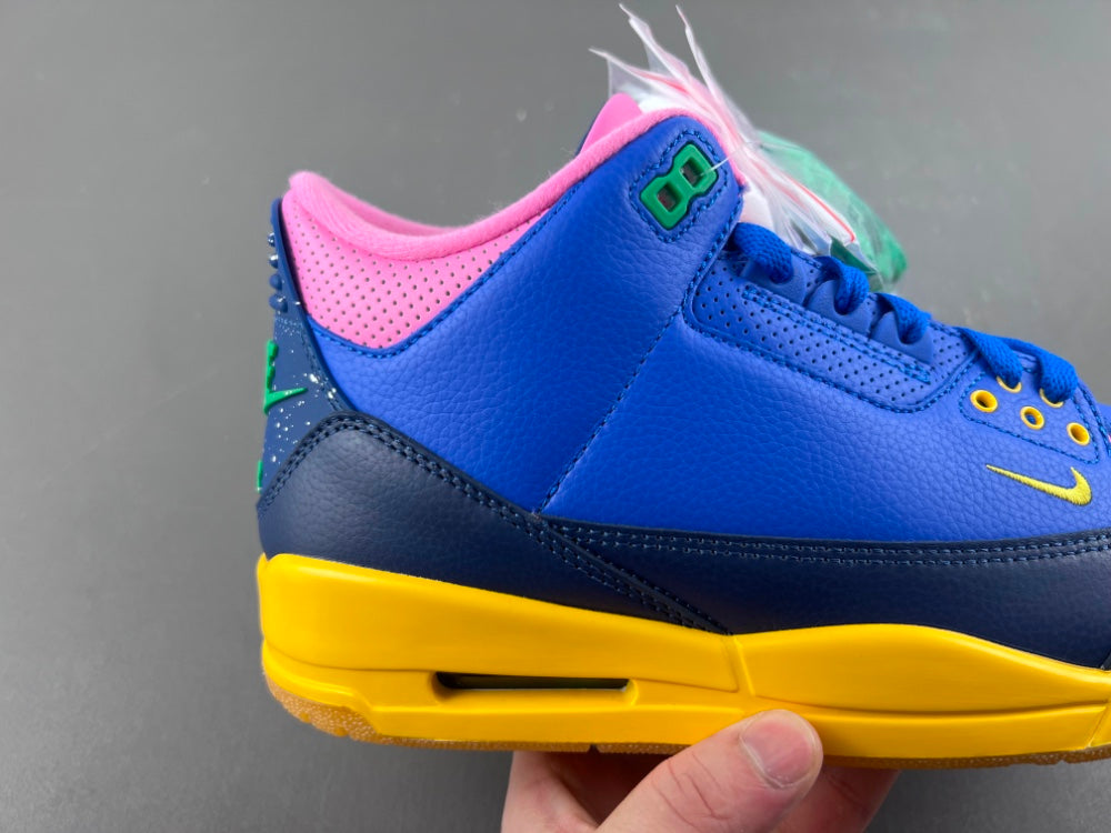 Low Top Sneakers, Royal Blue Green Pink Colorway, Lace Up Design, Casual Gift for Sneaker Fans