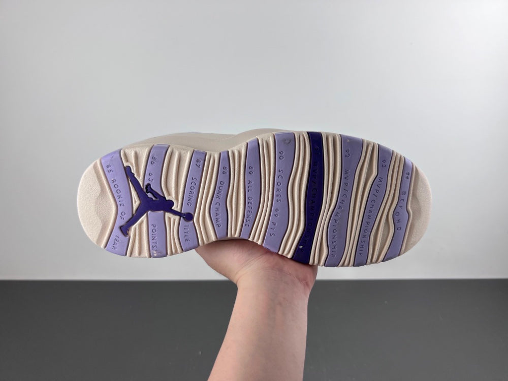Low Top Sneakers, White Purple Colorway, Lace Up Design, Casual Gift for Sneaker Fans
