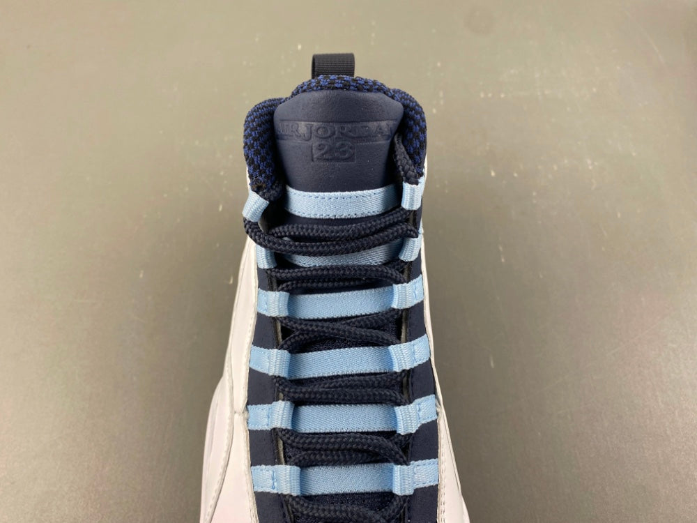 Retro High Top Sneakers, Blue Colorway, Lace Up Design, Casual Gift for Sneaker Fans