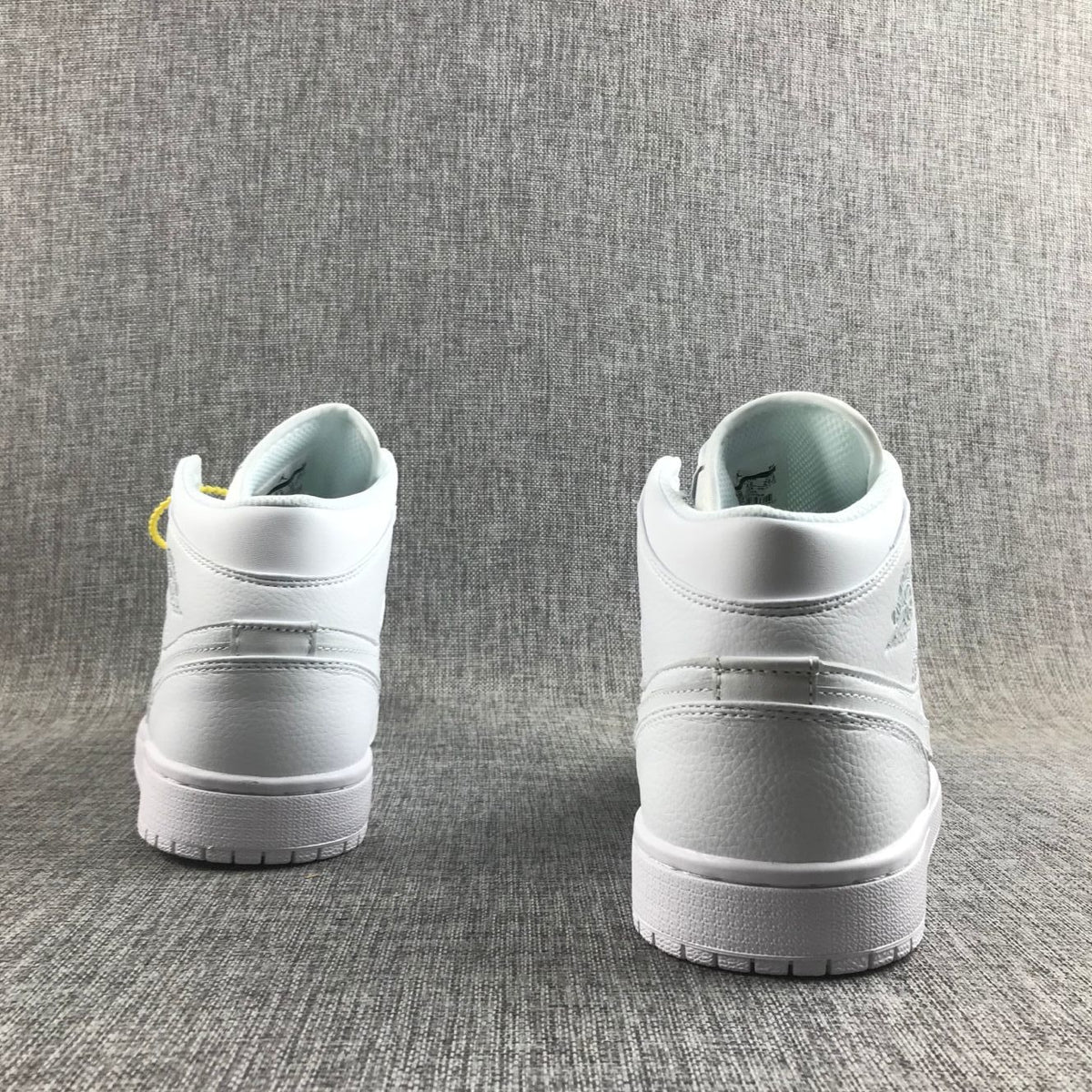Mid Top Sneakers, White Colorway, Lace Up Design, Casual Gift for Sneaker Fans