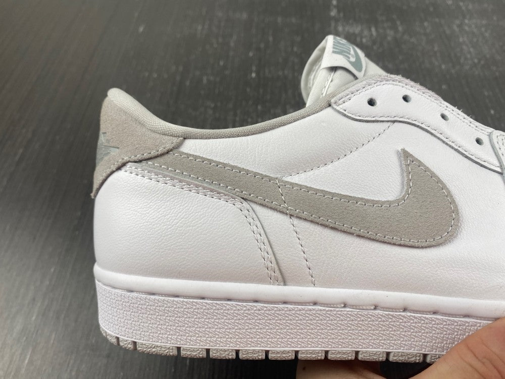 Low Top Sneakers, White Gray Colorway, Lace Up Design, Casual Gift for Sneaker Fans