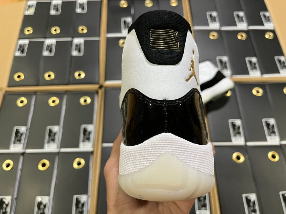 Sneakers, Cream White Black Gold Colorway, Lace Up Design, Casual Gift for Sneaker Fans