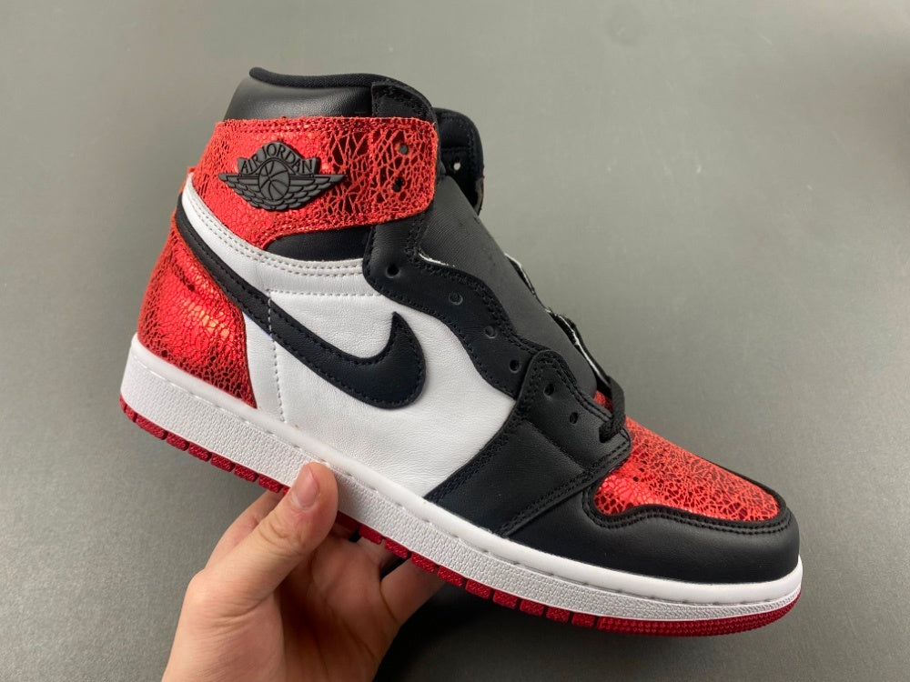 High Top Sneakers, Red Colorway, Lace Up Design, Casual Gift for Sneaker Fans