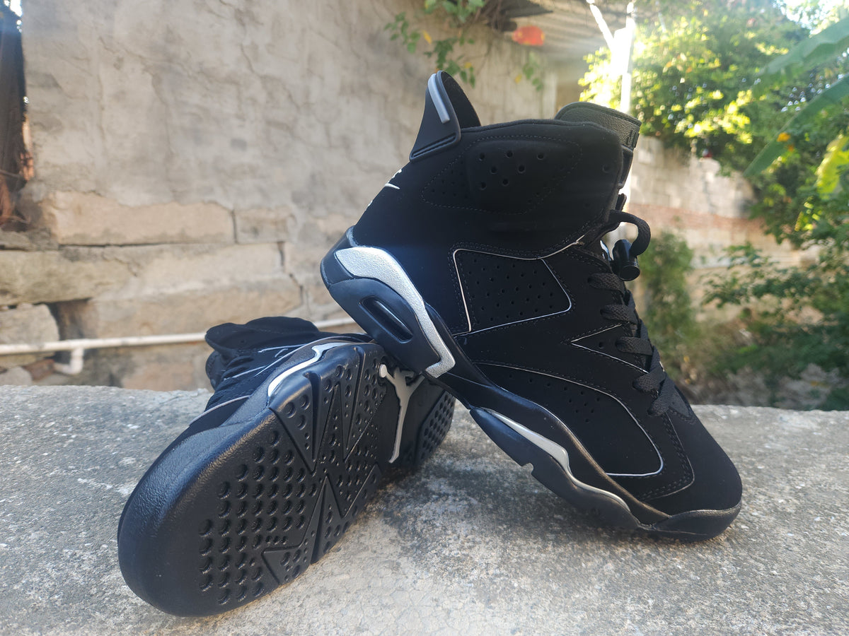 High Top Sneakers, Black Silver Colorway, Lace Up Design, Casual Gift for Sneaker Fans