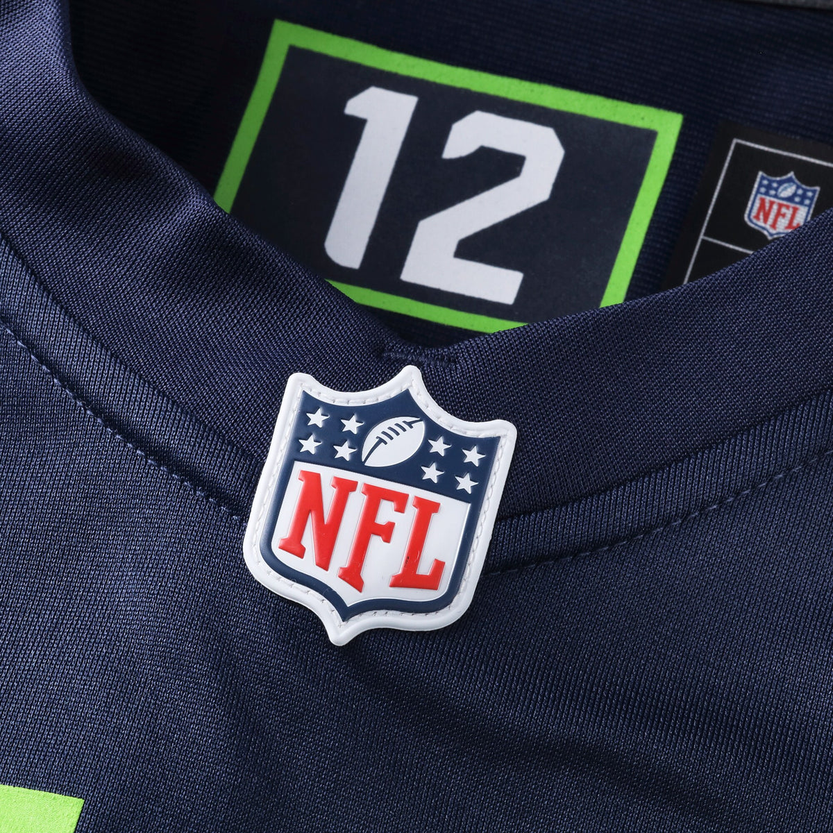Seattle Seahawks Nehemiah Pritchett College Navy Game Jersey