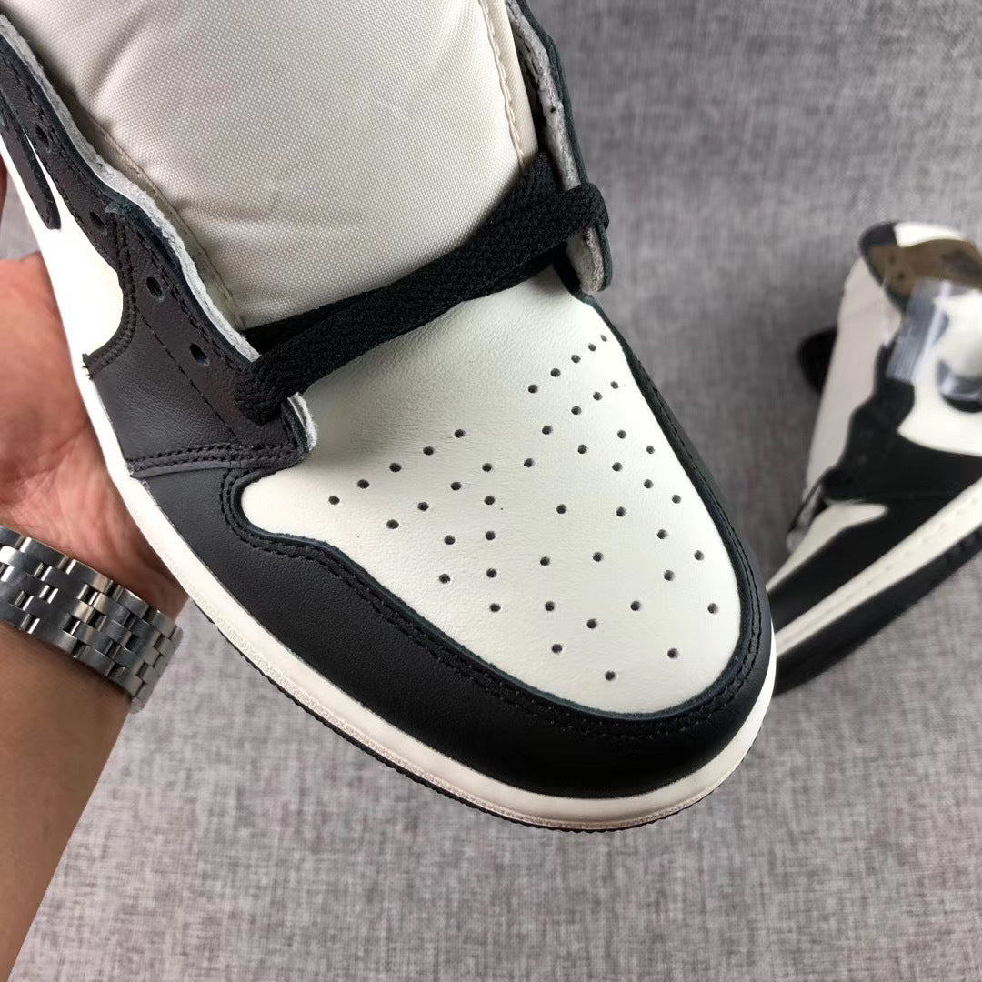 High Top Sneakers, Black White Colorway, Reverse Hook Design, Lace Up Design, Casual Gift for Sneaker Fans