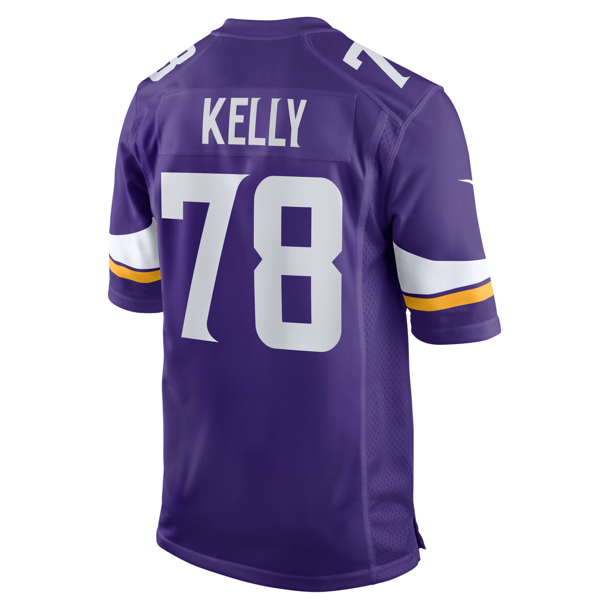 Minnesota Vikings Ryan Kelly Purple Team Game Jersey
