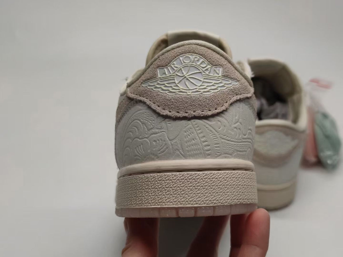 Low Top Sneakers, Beige Colorway, Lace Up Design, Casual Gift for Sneaker Fans
