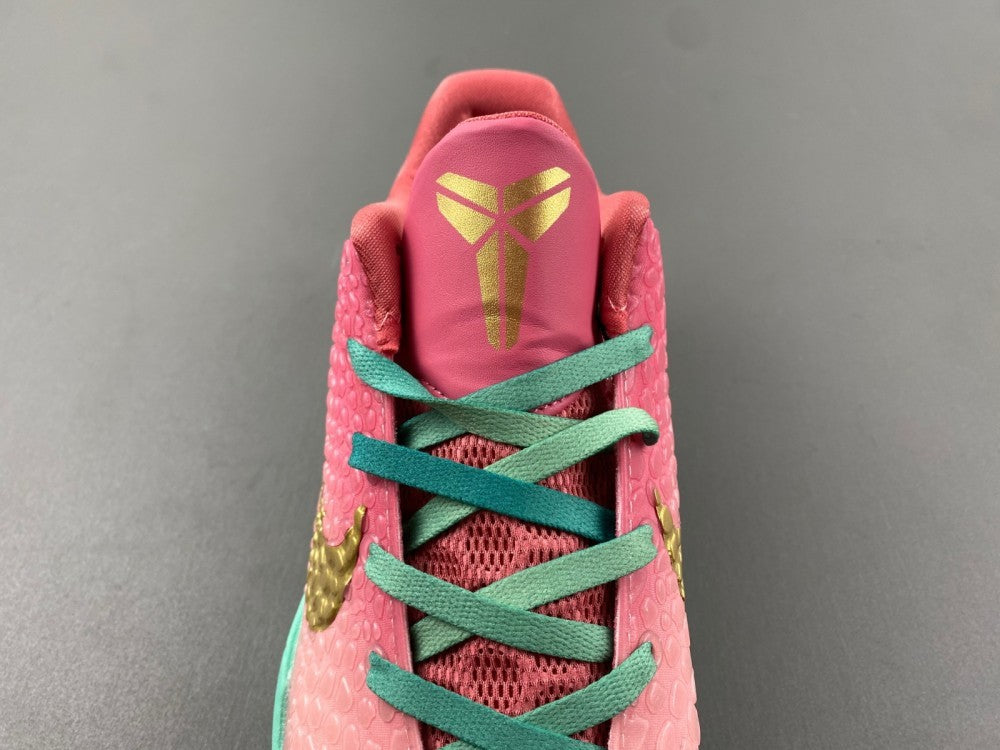 Low Top Sneakers, Green Pink Gold Colorway, Lace Up Design, Casual Gift for Sneaker Fans