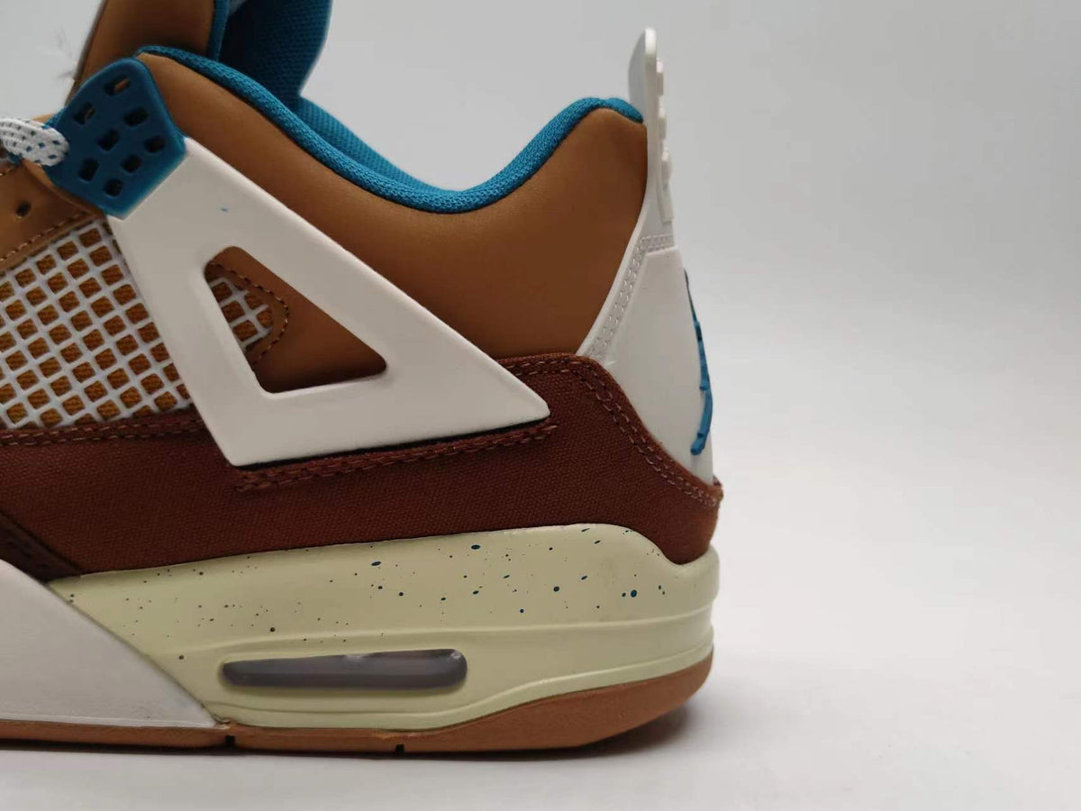 Sneakers, Brown Blue Colorway, Lace Up Design, Casual Gift for Sneaker Fans