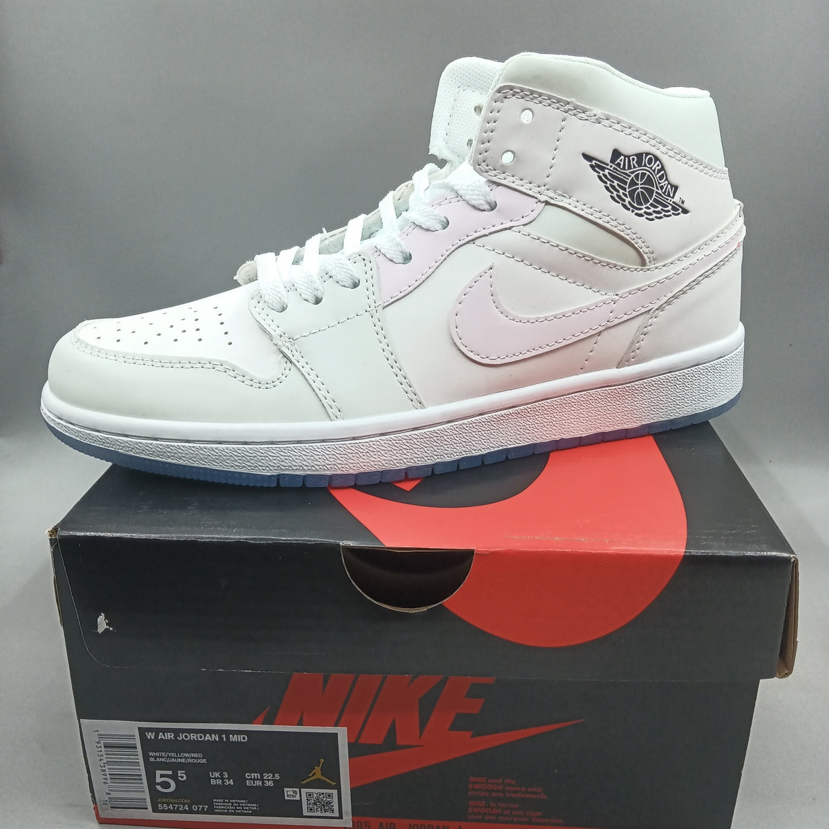 Sneakers, Multicolor Colorway, Lace Up Design, Casual Gift for Sneaker Fans