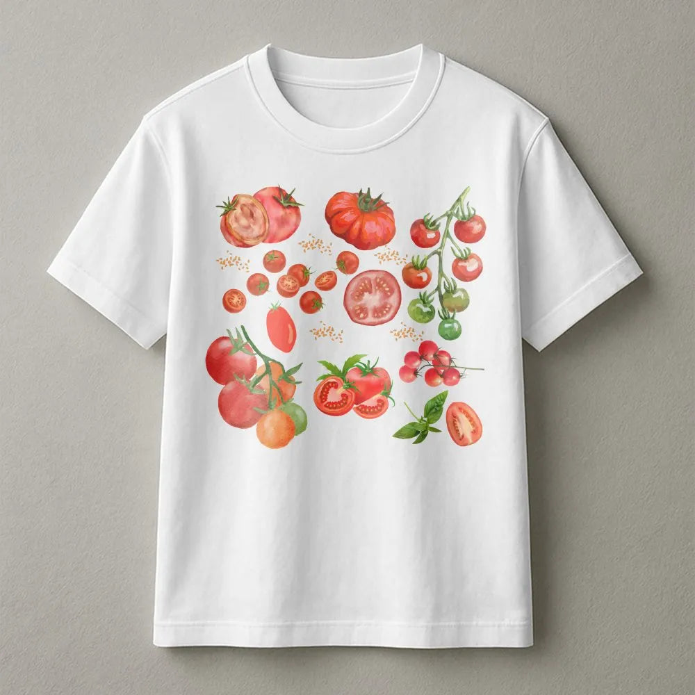 Tomato Sweatshirt | Vintage Botanical Illustration | Soft Cotton Blend | Cottagecore Gardener Gift for Her