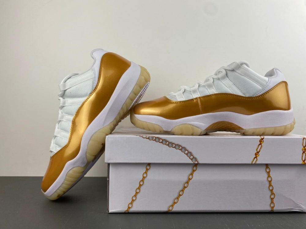 Low Top Sneakers, White Gold Colorway, Lace Up Design, Casual Gift for Sneaker Fans