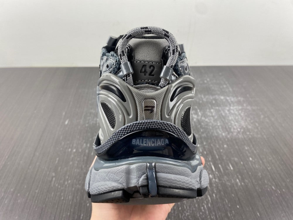 Sneakers, Carbon Gray Colorway, Lace Up Design, Casual Gift for Sneaker Fans