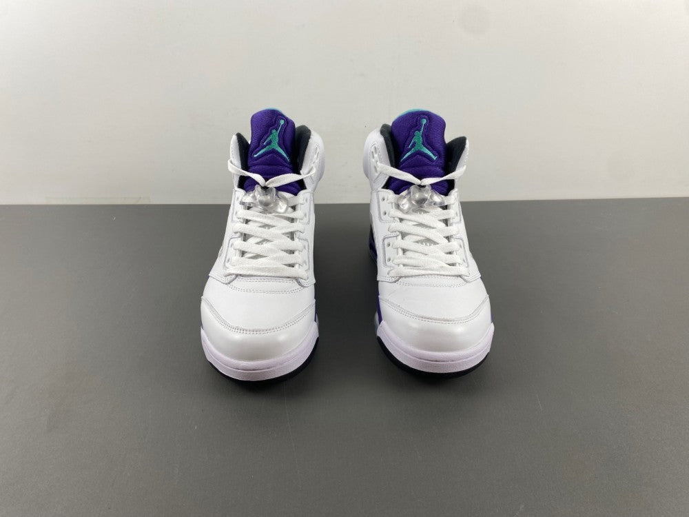 Retro Low Top Sneakers, Blue White Purple Colorway, Leather Footwear, Lace Up Design, Casual Gift for Sneaker Fans