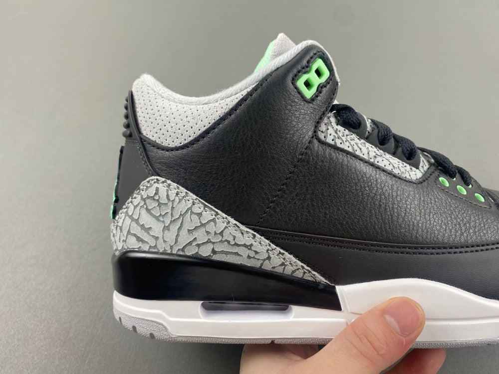 Low Top Sneakers, Black Green Colorway, Glow in the Dark Detail, Cracked Pattern, Lace Up Design, Casual Gift for Sneaker Fans