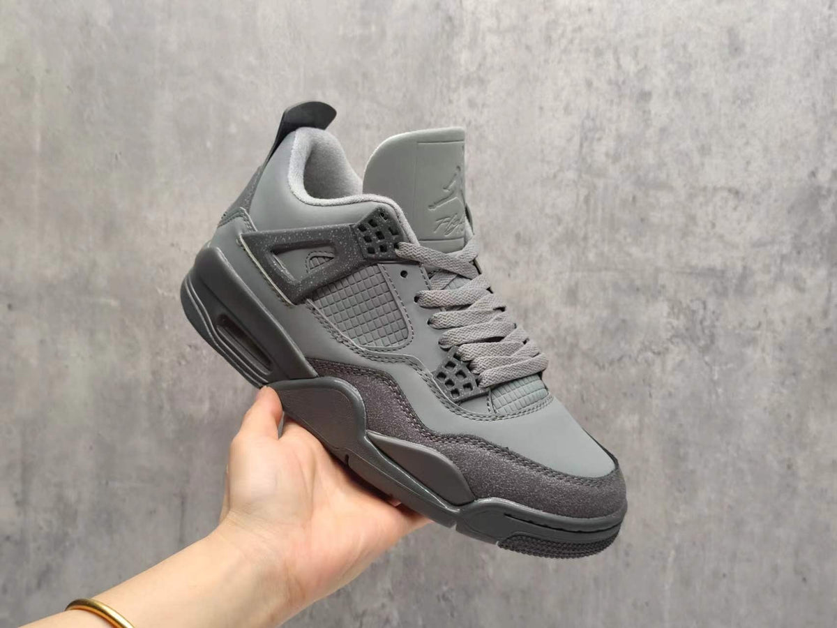 Mid Top Sneakers, Gray Colorway, Lace Up Design, Casual Gift for Sneaker Fans