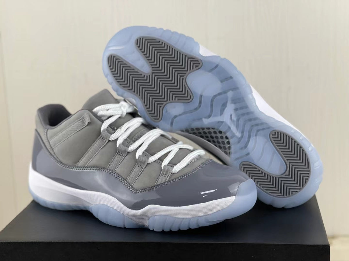 Low Top Sneakers, Gray Colorway, Lace Up Design, Casual Gift for Sneaker Fans