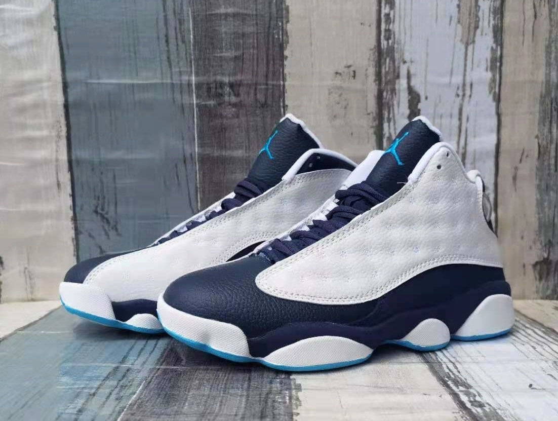Sneakers, Blue White Colorway, Lace Up Design, Casual Gift for Sneaker Fans