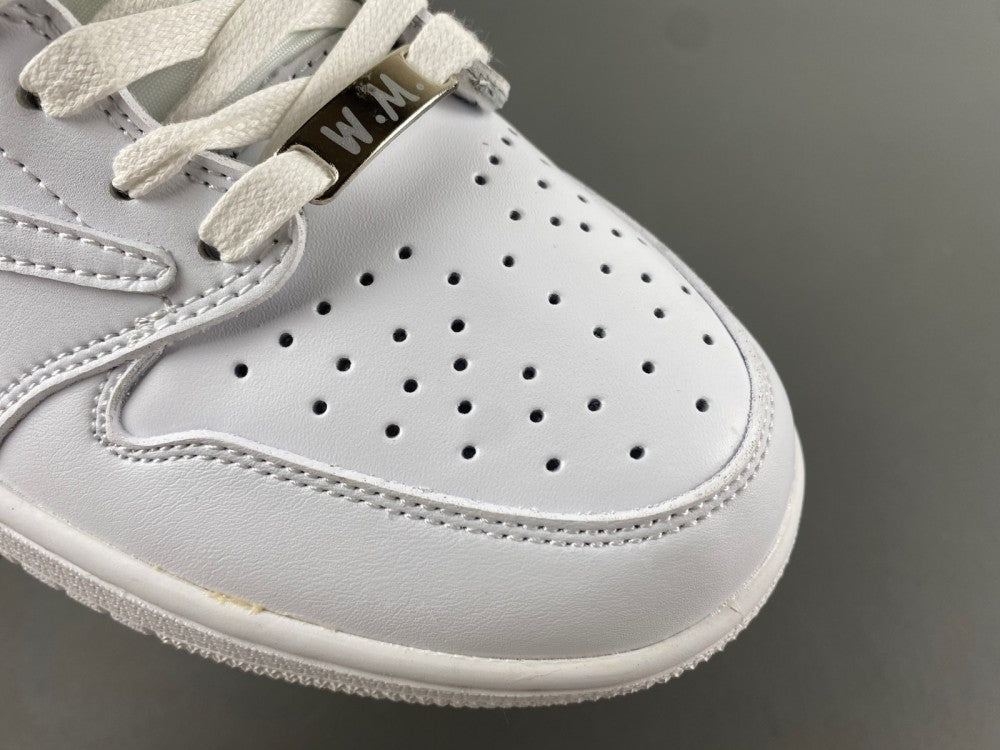 Low Top Sneakers, White Colorway, Reverse Hook Design, Lace Up Design, Casual Gift for Sneaker Fans