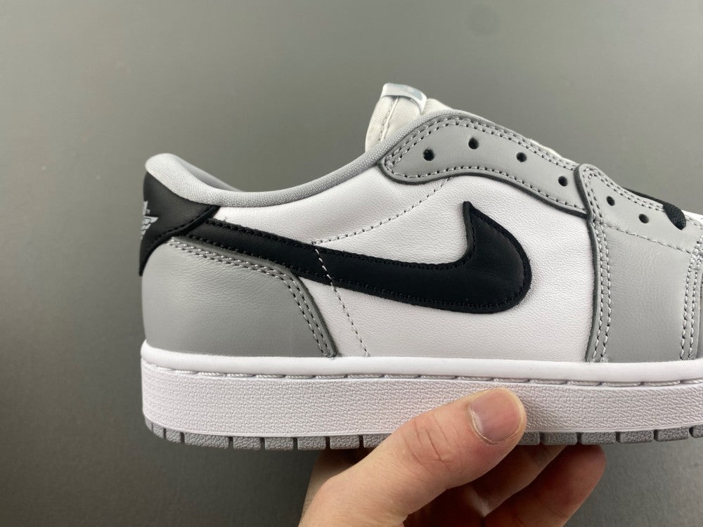 Low Top Sneakers, White Black Gray Colorway, Lace Up Design, Casual Gift for Sneaker Fans