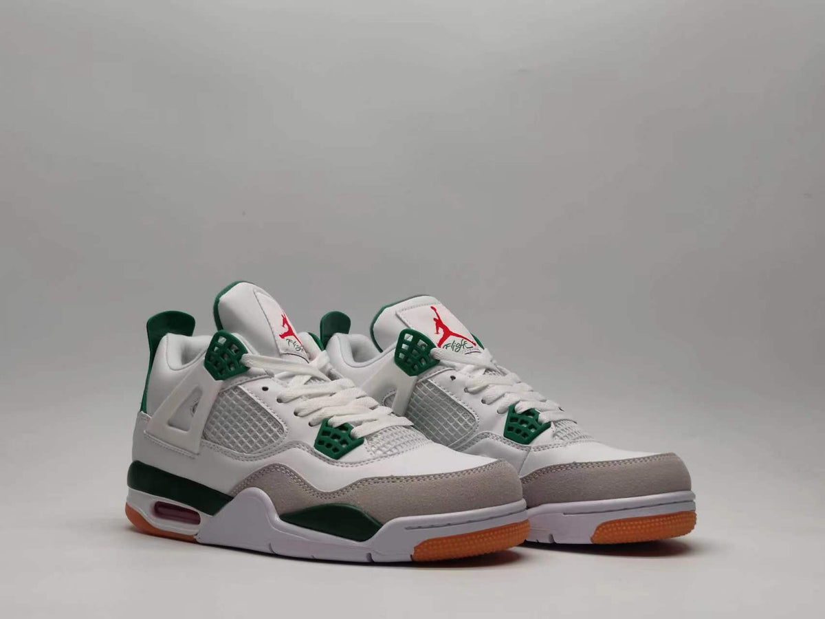 Sneakers, Green Colorway, Lace Up Design, Casual Gift for Sneaker Fans
