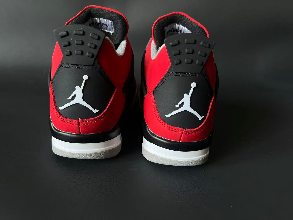 Retro Mid Top Sneakers, Red Colorway, Lace Up Design, Casual Gift for Sneaker Fans