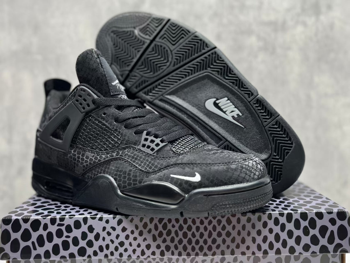 Mid Top Sneakers, Black Colorway, Lace Up Design, Casual Gift for Sneaker Fans