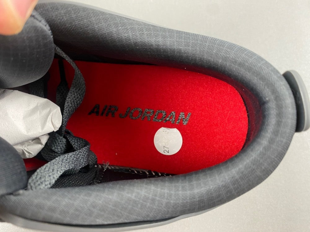 Low Top Sneakers, Black Red Gray Colorway, Lace Up Design, Casual Gift for Sneaker Fans