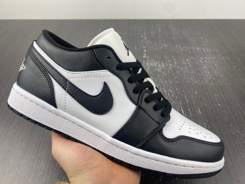 Low Top Sneakers, White Black Colorway, Lace Up Design, Casual Gift for Sneaker Fans