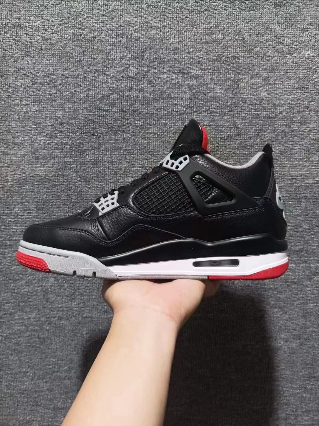 Low Top Sneakers, Black Red Colorway, Leather Footwear, Lace Up Design, Casual Gift for Sneaker Fans