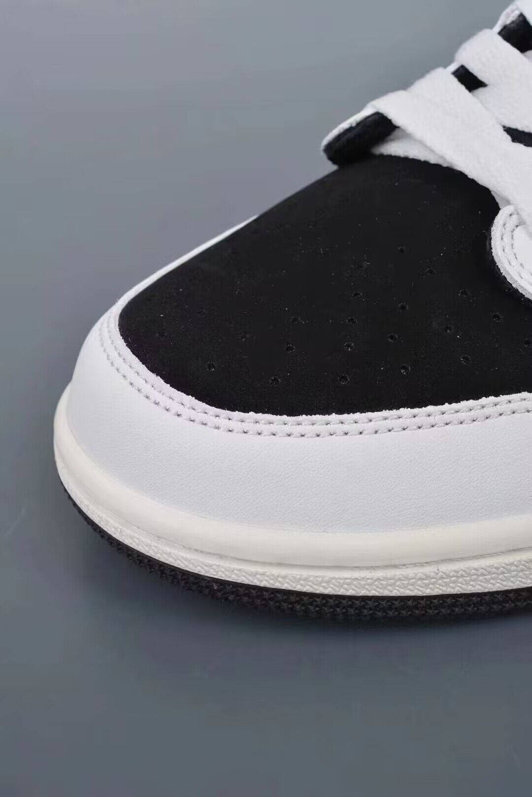 Low Top Sneakers, Black White Colorway, Lace Up Design, Casual Gift for Sneaker Fans