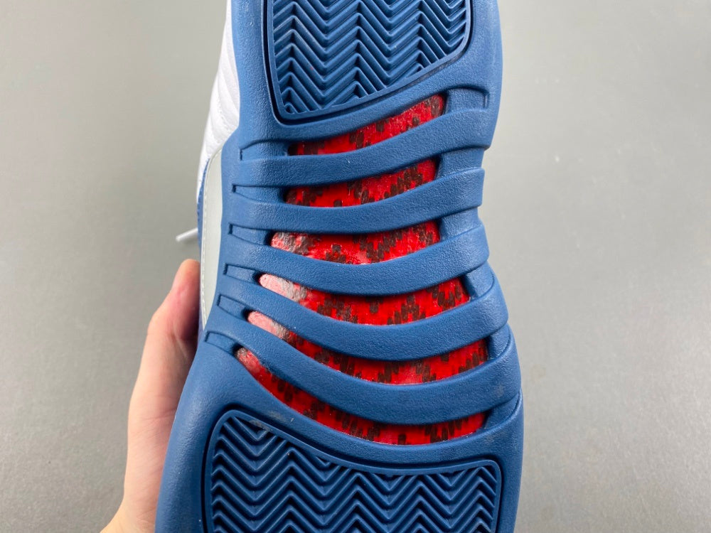 Low Top Sneakers, Blue Colorway, Lace Up Design, Casual Gift for Sneaker Fans