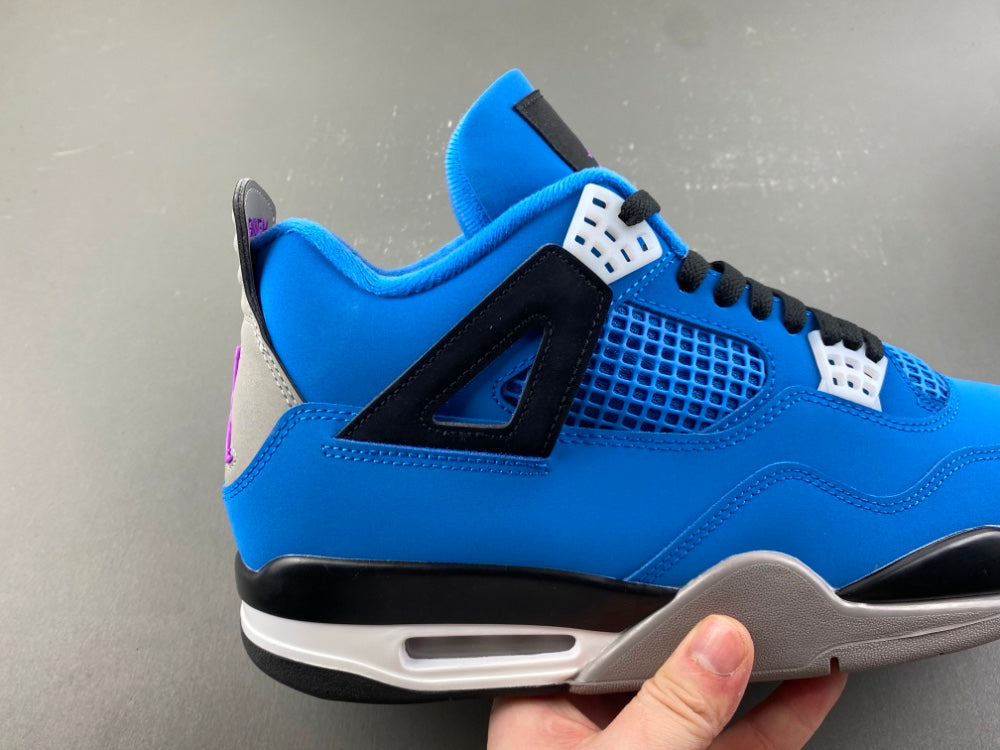 Mid Top Sneakers, Blue Black Colorway, Lace Up Design, Casual Gift for Sneaker Fans