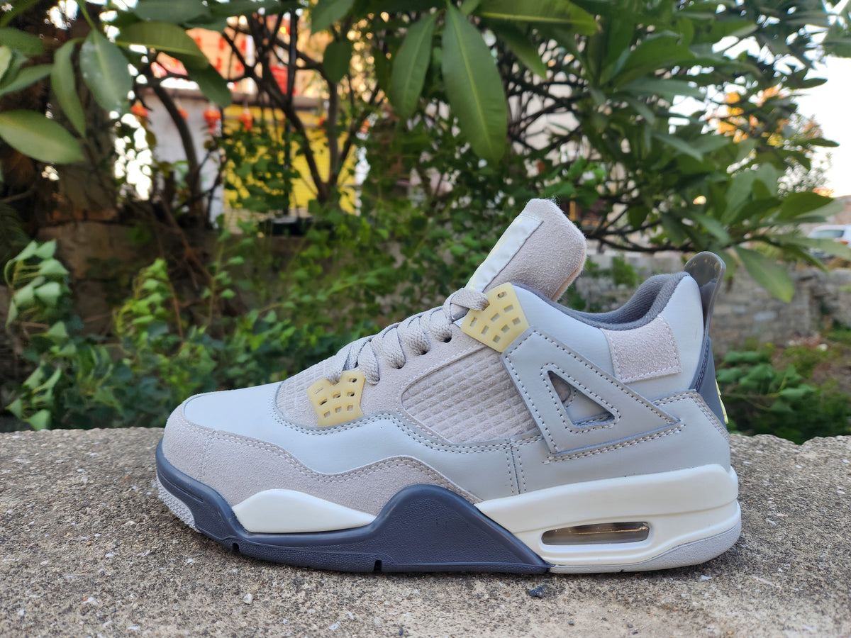 Sneakers, Gray Blue Colorway, Lace Up Design, Casual Gift for Sneaker Fans