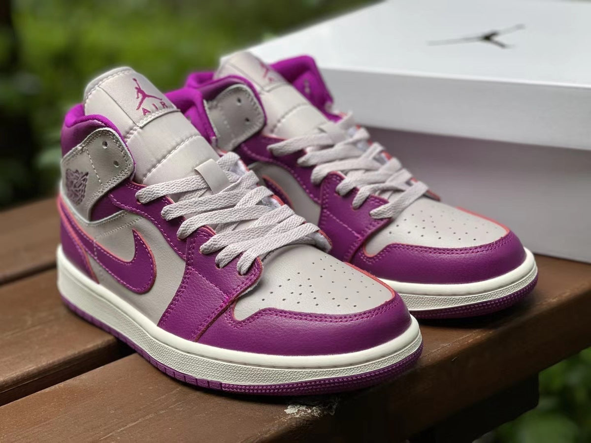 Sneakers, Purple White Colorway, Lace Up Design, Casual Gift for Sneaker Fans