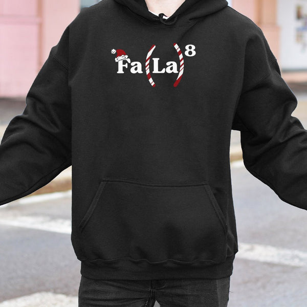 Humorous Fa La La Math Equation Hoodie, Math Teacher Christmas Hoodie, Holiday Science Math Hoodie, Christmas Math Teacher Ho