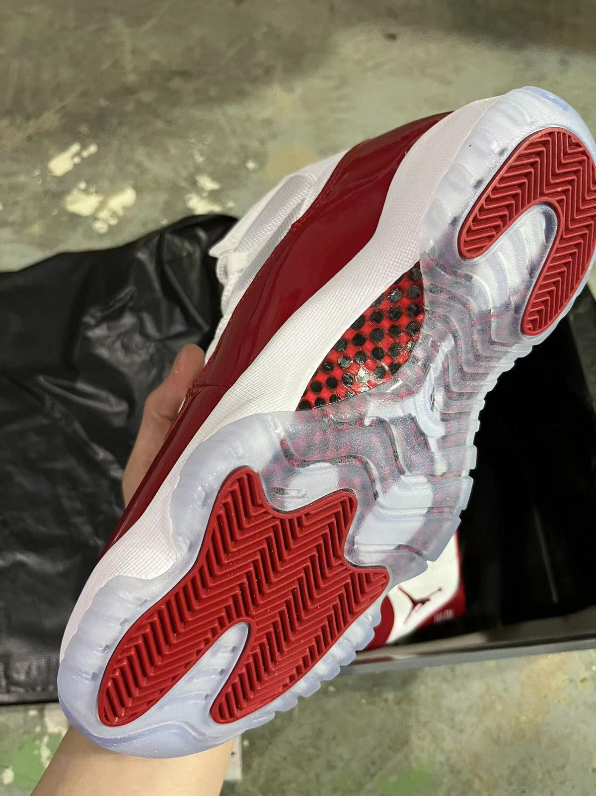 Sneakers, White Red Colorway, Lace Up Design, Casual Gift for Sneaker Fans