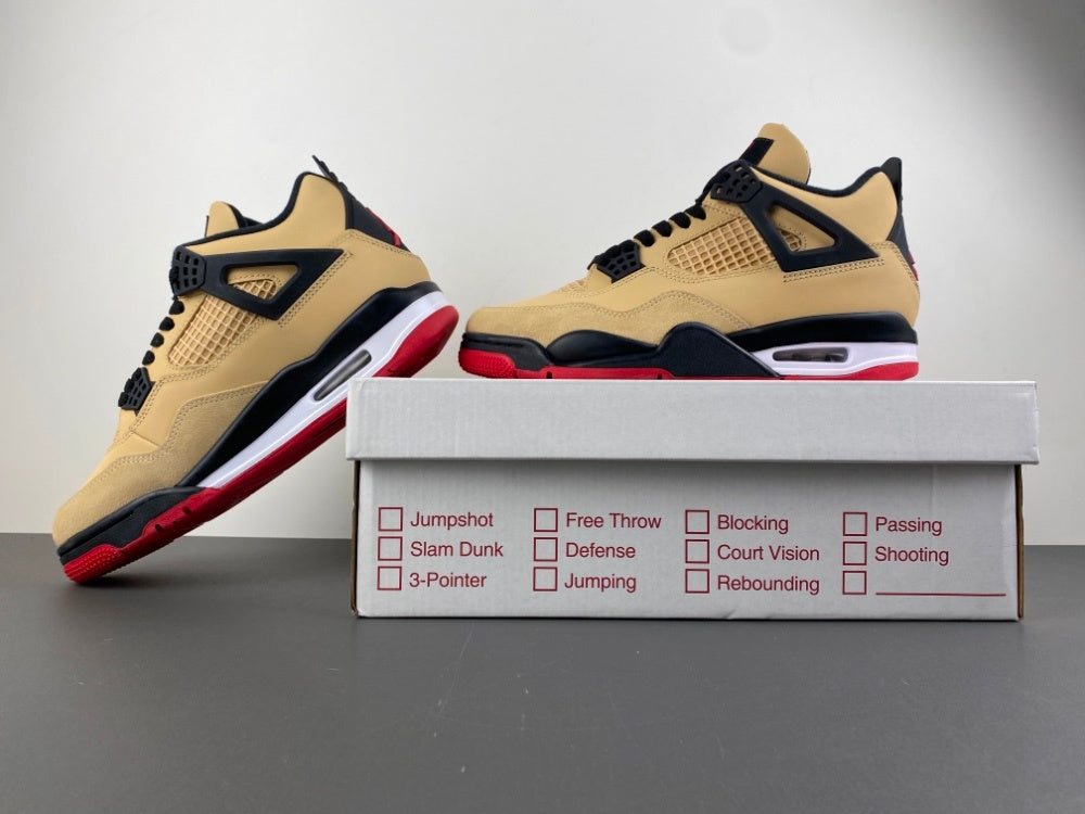 Retro Low Top Sneakers, Black Red Yellow Colorway, Leather Footwear, Lace Up Design, Casual Gift for Sneaker Fans