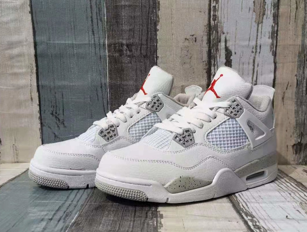 Sneakers, White Gray Silver Colorway, Lace Up Design, Casual Gift for Sneaker Fans