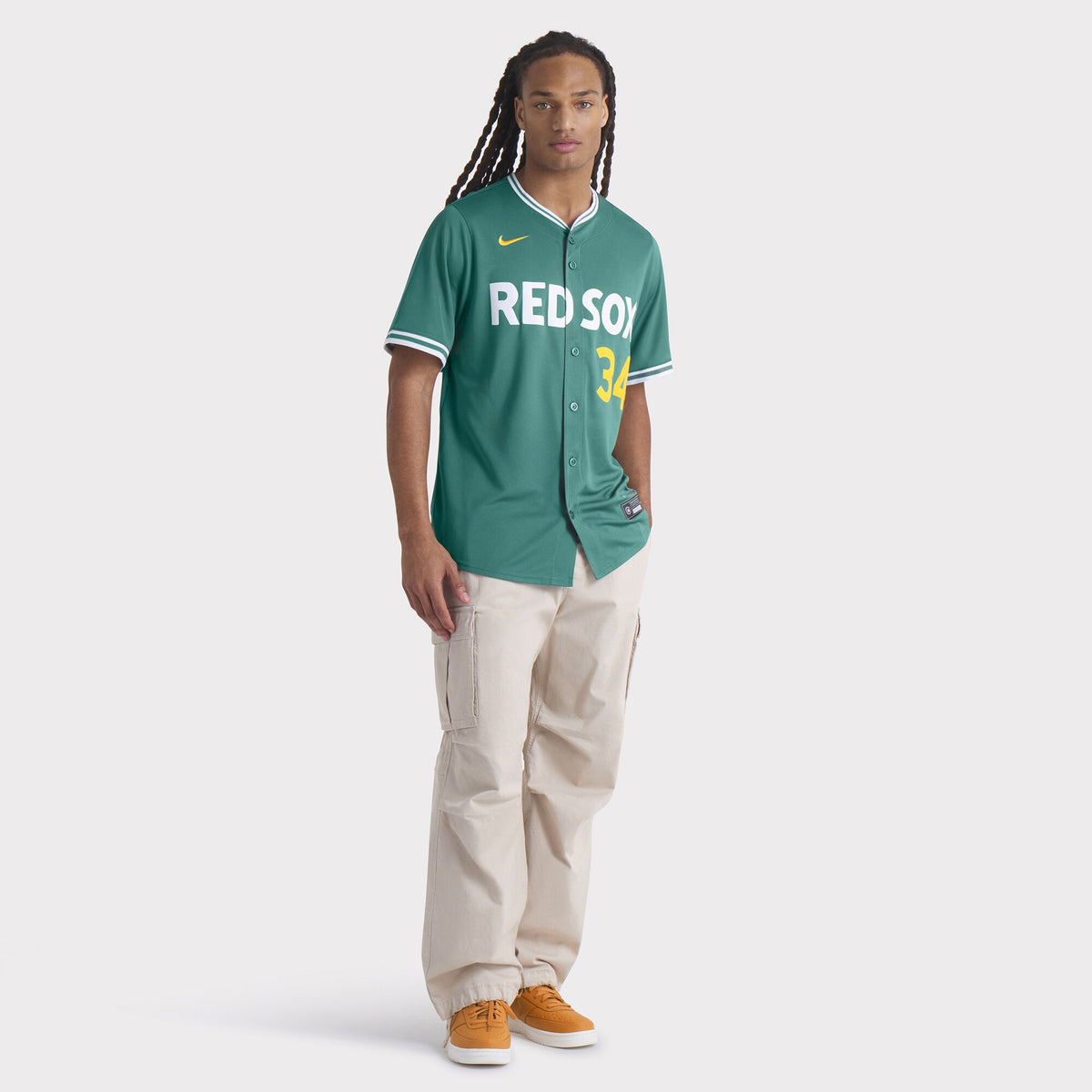 Boston Red Sox David Ortiz Green 2025 City Connect Limited Retired Player Jersey
