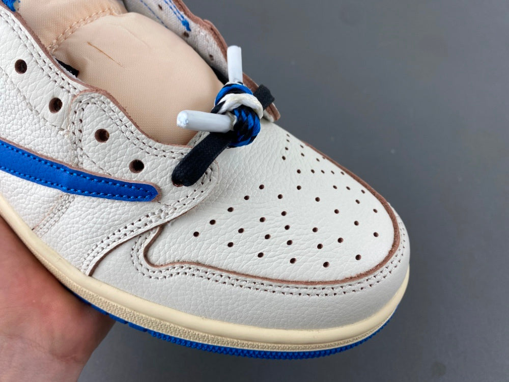 Low Top Sneakers, Blue White Colorway, Reverse Hook Design, Lace Up Design, Casual Gift for Sneaker Fans