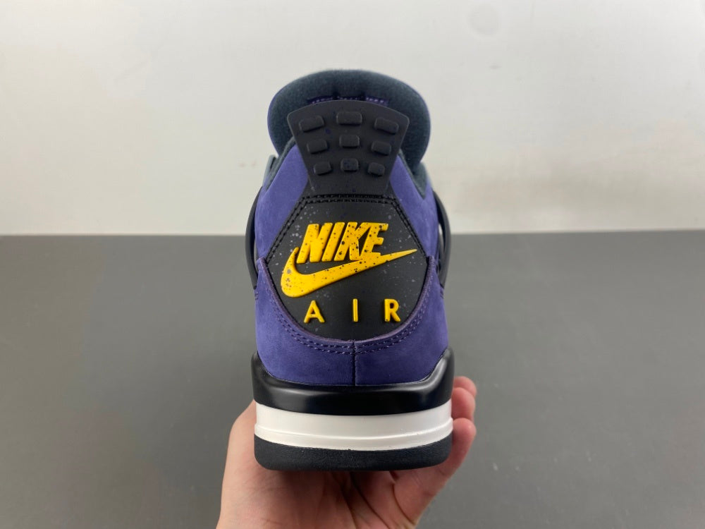 Retro Low Top Sneakers, Purple Colorway, Leather Footwear, Lace Up Design, Casual Gift for Sneaker Fans