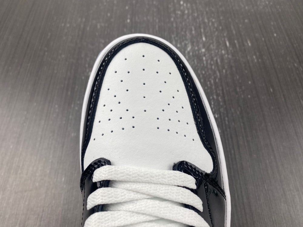 Low Top Sneakers, White Black Colorway, Lace Up Design, Casual Gift for Sneaker Fans