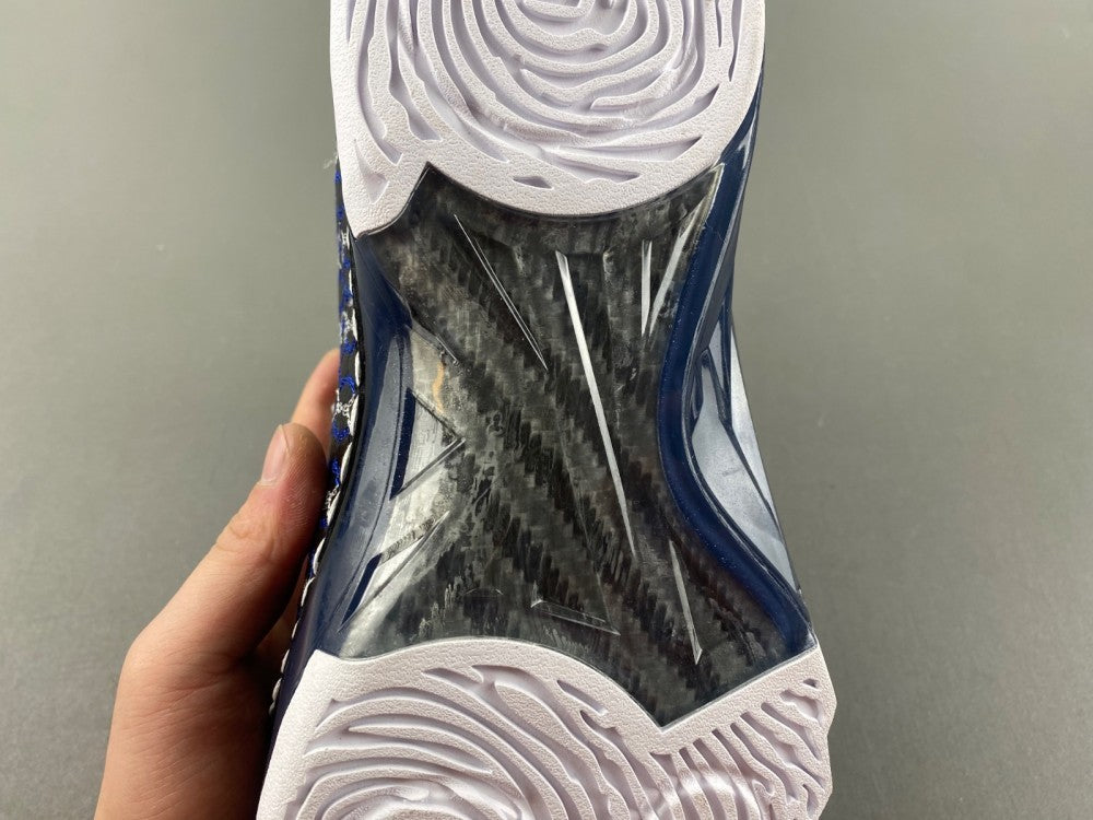 Low Top Sneakers, Blue Colorway, Lace Up Design, Casual Gift for Sneaker Fans
