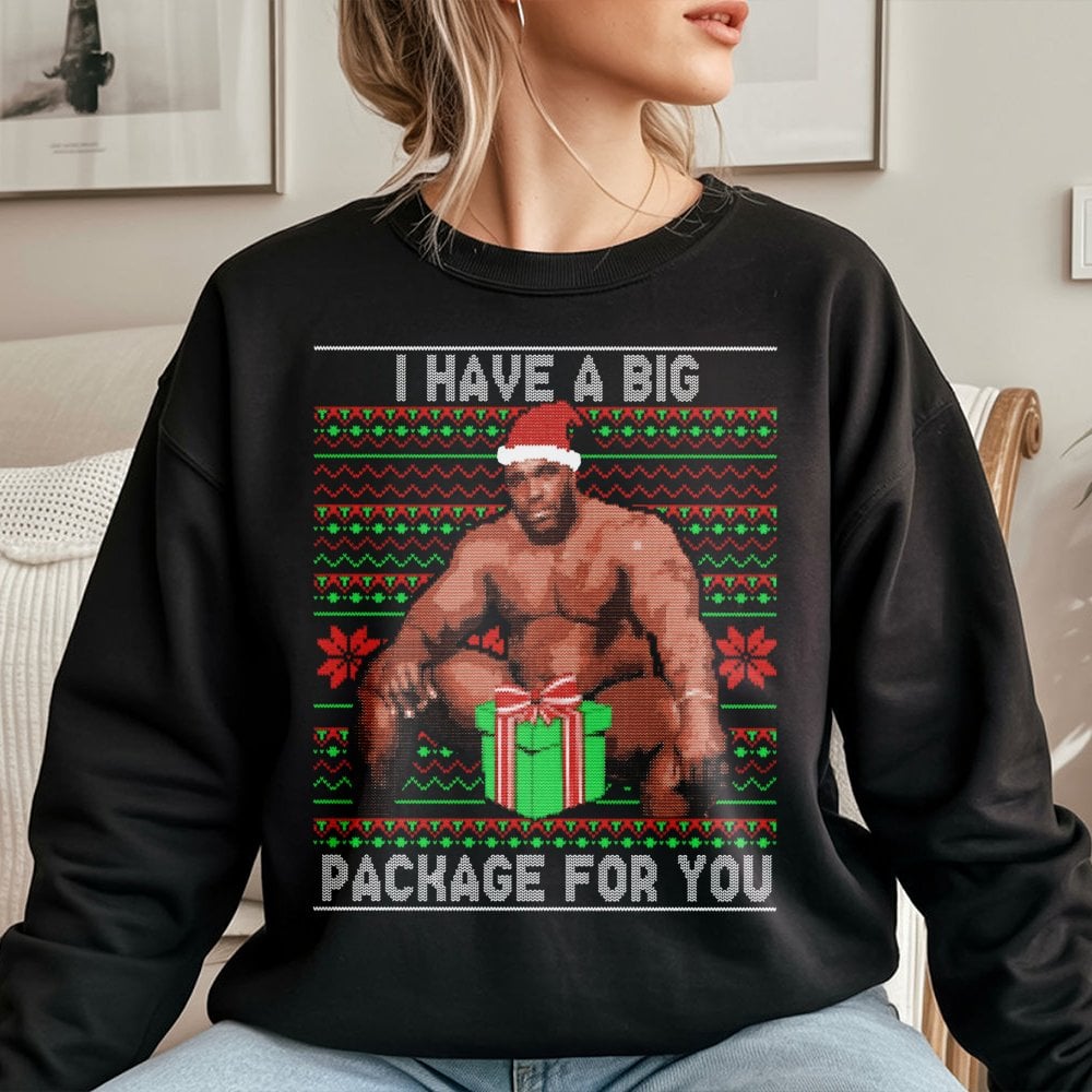 Humorous Meme Holiday Sweatshirt, Ugly Christmas Sweatshirt, Retro Xmas Party Crewneck, Humorous Christmas Sweatshirt, Unisex